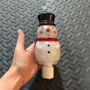 Snowman Plug In Outlet Nightlight